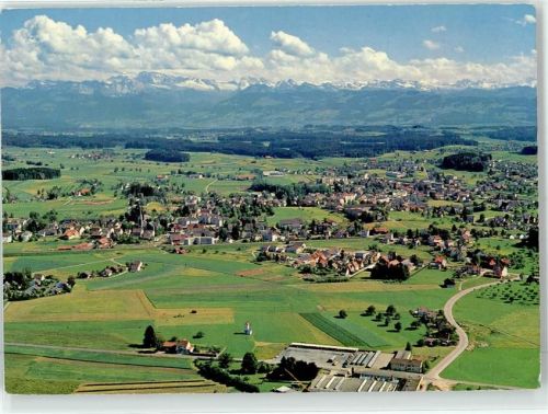 8620 Wetzikon ZH - Fliegeraufnahme Sonderstempel