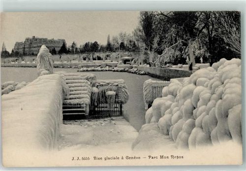 1200 Genève Genf - Bise glaciale Parc Mon Repos
