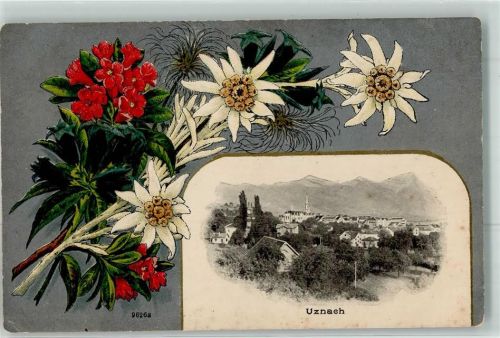 8730 Uznach Prägedruck Lithographie