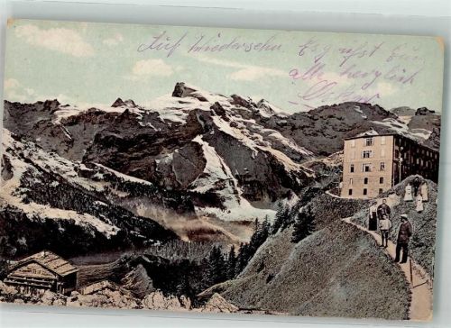 Titlis BE Foto AK Titlis Feldpostkarte