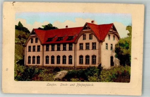 4242 Laufen 1923 Foto AK Stock und Pfeifen - Fabrik