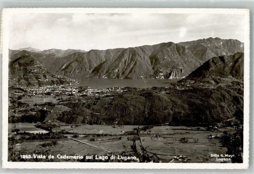 6936 Cademario 1956 Foto AK Foto Mayr, Ditta G.