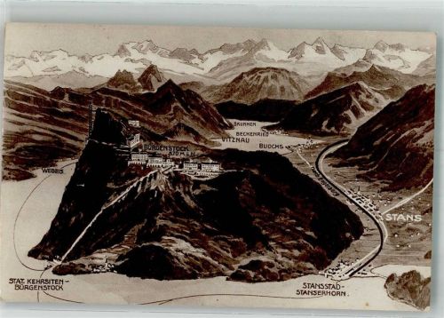 6363 Bürgenstock Foto AK Hotel