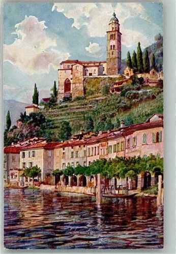 6922 Morcote 1922 Foto AK Lago di Lugano