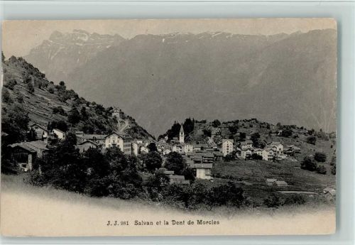1922 Salvan - La Dent de Morcles
