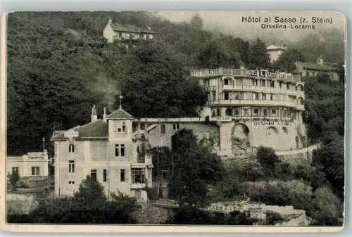 6644 Orselina Gebrauchsspuren Hotel al Sasso Zum Stein