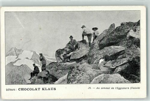 Eggishorn - Auf dem Gipfel Chocolat Klaus