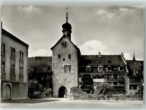 9220 Bischofszell Foto AK Bogenturm