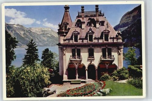 3807 Iseltwald - Handelsschule Burg , Echfarben