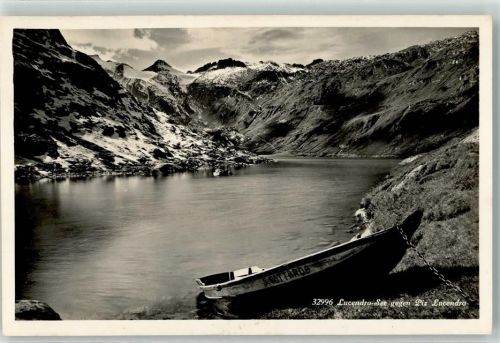 Passo di Lucendro - See Ruderboot