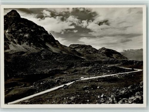Julier - Julier-Passhöhe 2287 m gegen Stallerberg