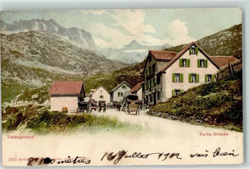 6491 Realp - Hotel Tiefengletsch Furkastrasse