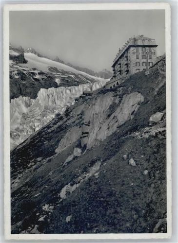 Furka - Furkastraße, Hotel Belvedere, Rhonegletscher