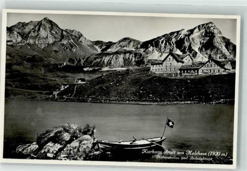 6068 Melchsee-Frutt - Hohenstolle Brünighaupt Kurhaus Frutt Hüttenstempel