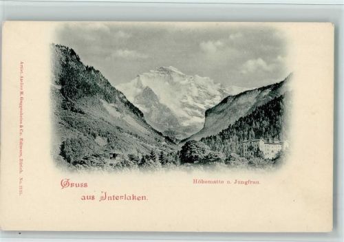 3800 Interlaken - Höhenmatte und Jungfrau