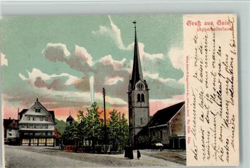 9056 Gais 1903 - Gruss aus Gais Appenzellerland