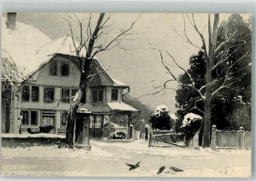 3360 Herzogenbuchsee 1919 Foto AK Winter