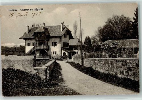 1298 Céligny Bossey - Chemin de l Egalite