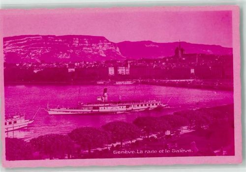 1200 Genève Genf - Hafen Raddampfer