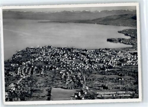 9320 Arbon - Fliegeraufnahme, Bodensee, Vorarlberge