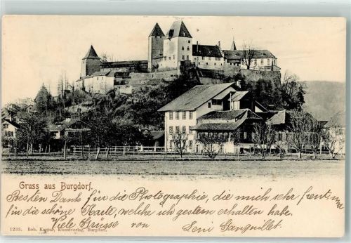 3400 1904 Burgdorf Berthoud - Schloss