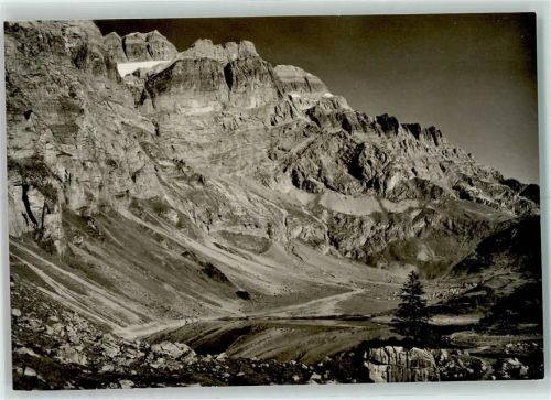 8784 Braunwald - Oberblegisee bei Braunwald Gl. mit Glärnisch Vrenelisgärtli