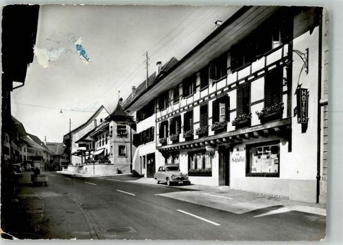 4537 Wiedlisbach Gebrauchsspuren Auto Gasthaus zum Schlüssel