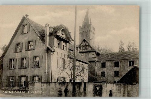 4000 Basel Bâle Foto AK Altes Basel