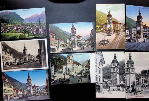 6460 Altdorf UR Kleinposten bis 20 Lot mit 12 AK Tell-Denkmal