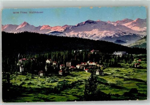 Flims Foto AK Waldhäuser