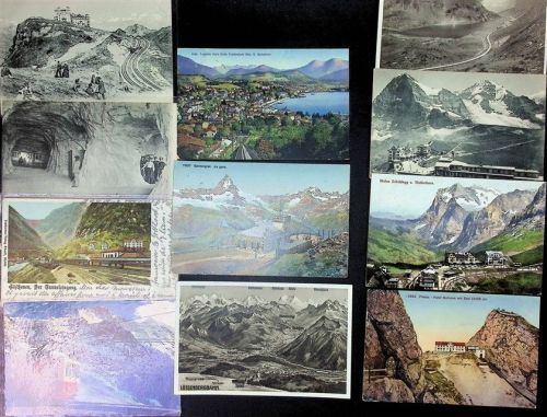 Posten 21 bis 100 AK Lot mit 25 AK Bergbahnen