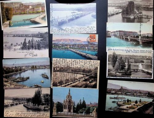 1200 Genève Genf Posten 21 bis 100 AK Lot mit 31 AK 1900-1945 gute Erhaltung