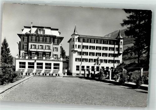 6078 Lungern 1960 Foto AK Hotel Haus St. Josef