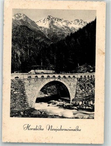 Flüelapass Postauto Flüelapass Postkutsche Schweiz Foto AK