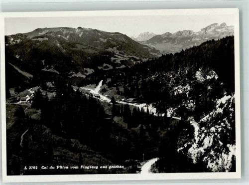 Col du Pillon - Fliegeraufnahme
