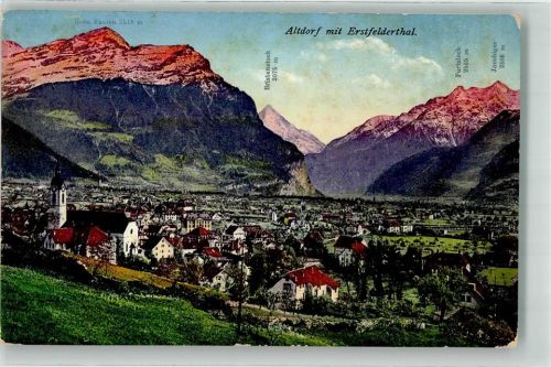 6460 Altdorf UR - Erstfeldertal
