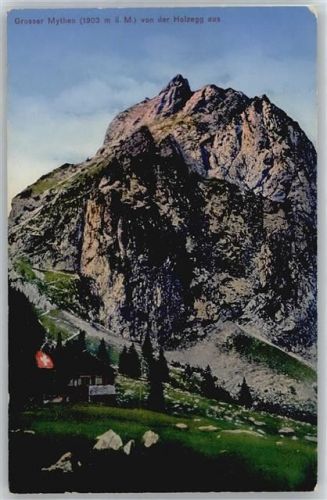 Grosser Mythen - Blick von Holzegg