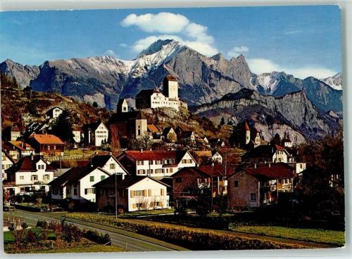 7320 Sargans - Falknis Schloss