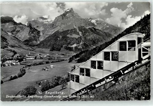 6390 Engelberg - Seilbahn Gerschnialp Hahnen