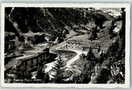 6780 Airolo - Kaserne Foppa Feldpost Mineur Kp 4