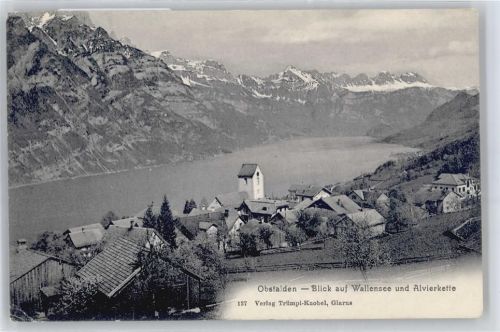 8758 Obstalden - Walensee, Alvierkette