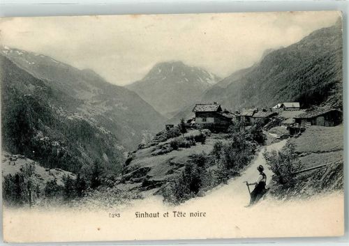 1925 Finhaut - Tete noir