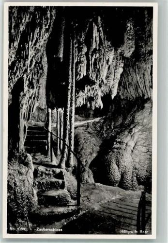 6340 Baar Foto AK Höhle Höll-Grotten