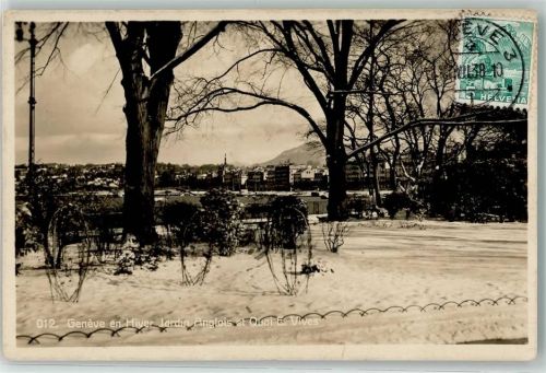 1200 Genève Genf - Englischer Garten Quai de Vives