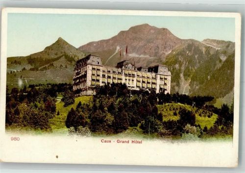 1824 Caux Foto AK Grand Hotel