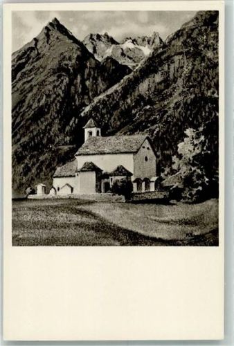 6777 Lurengo Quinto Foto AK Historische Kapelle Temperamalerei