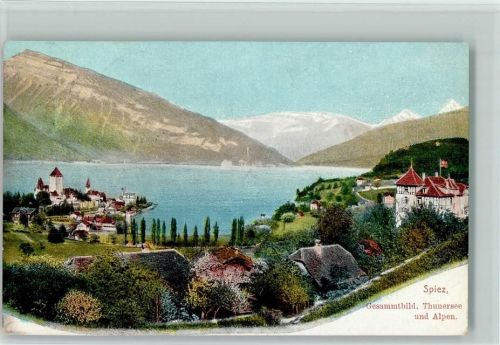 3700 Spiez 1909 - Thunersee Alpen