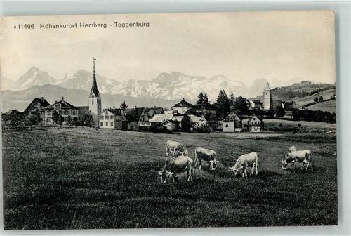 9633 Hemberg - Kirche Kuhherde