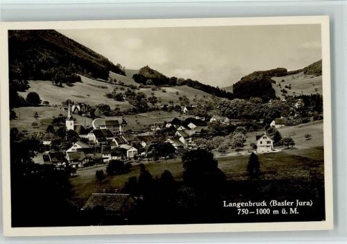 4438 Langenbruck - Basler Jura Ortsansicht