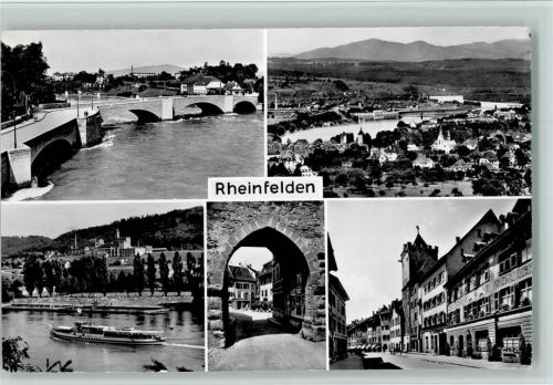 4310 Rheinfelden - 5-Bildkarte